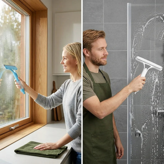 3-i-1 Multifunktionell Glasrengöringsstång